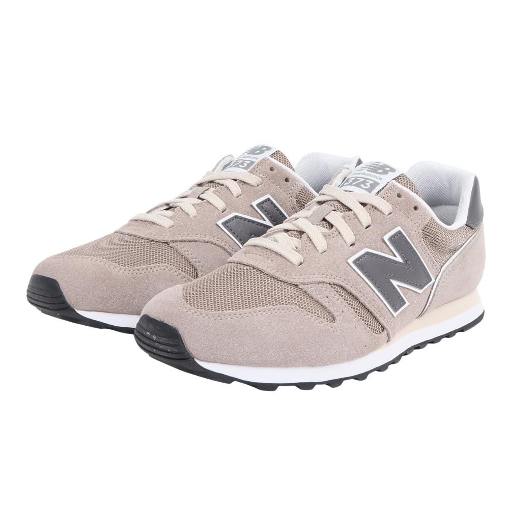 New Balance ML373 Size ML373SU2 Women's Sneakers, Beige, 24.5cm,