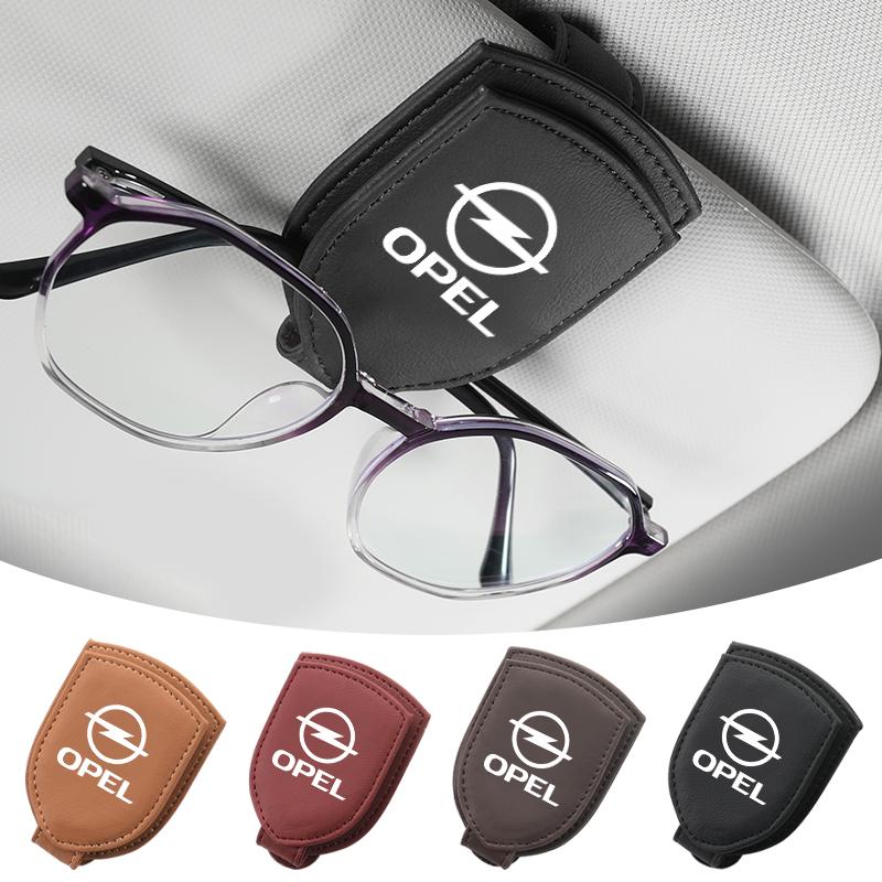 Clip de Almacenamiento para Gafas de Sol, Portagafas para Parasol de Coche para Opel Corsa Astra Insignia Vectra Zafira Meriva Mokka Grandland