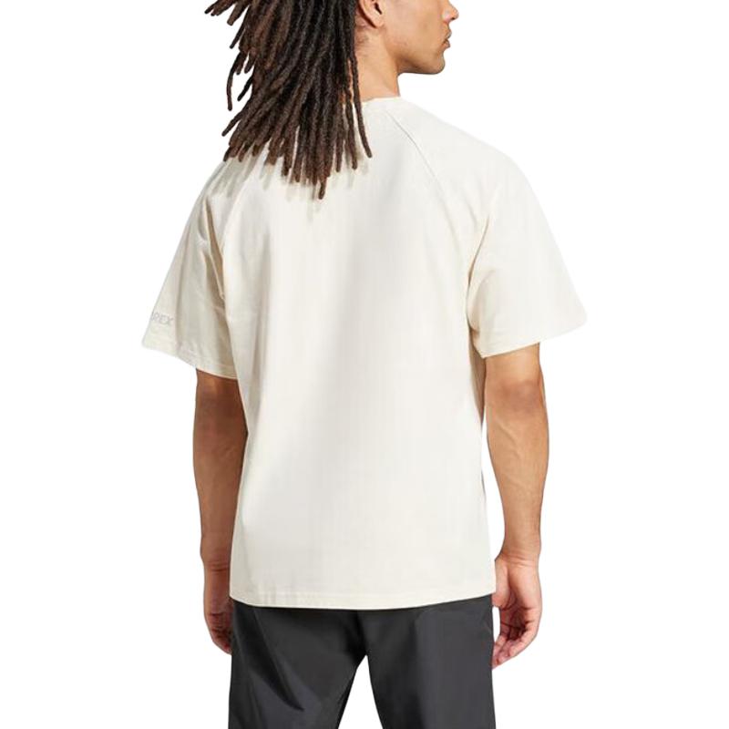 Adidas Terre SS25 T Shirt Men's Ecru JI8317