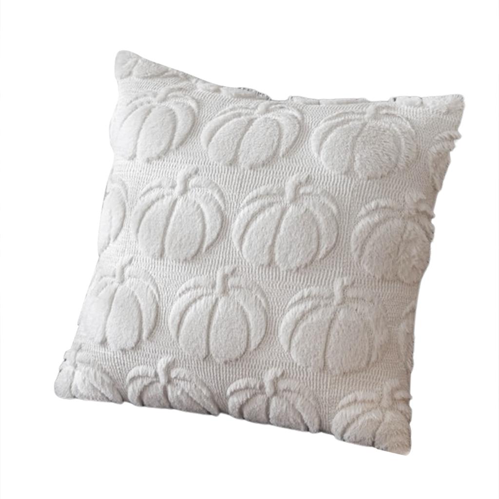 Pillows Covers With Pumpkins Pattern Breathable Comfortable Pillowcase For Office Car Home