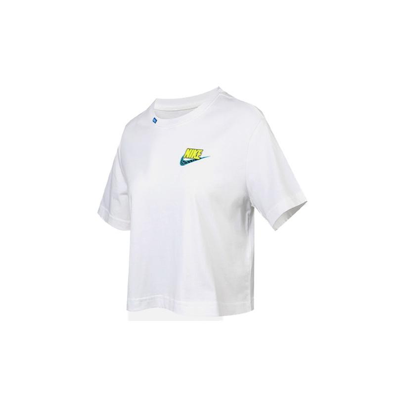 Nike Sportswear Crop Top T-Shirt Women Tops White CV9170-100