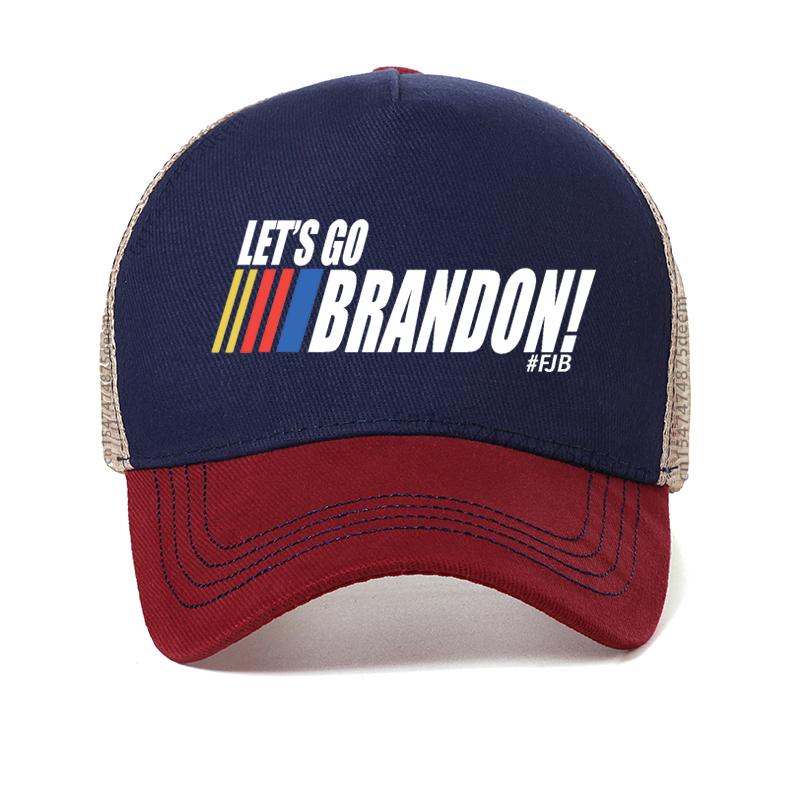 America Let’s Go Brandon Funny Unisex Women Baseball Cap Unisex Casual Adjustable Summer Mesh Breathable Hats