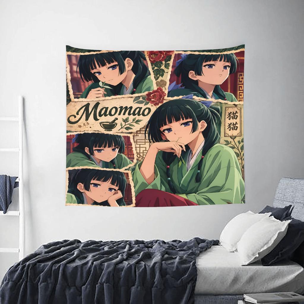 The Apothecary MAOMAO cutecore Tapestry Bedroom Decoration Wall Hanging Blanket Tapestry Cool Stuff For Room