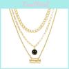 Stylish Elegant Smiley Face Alloy Necklace For Women Ideal Gift For Any Occasion