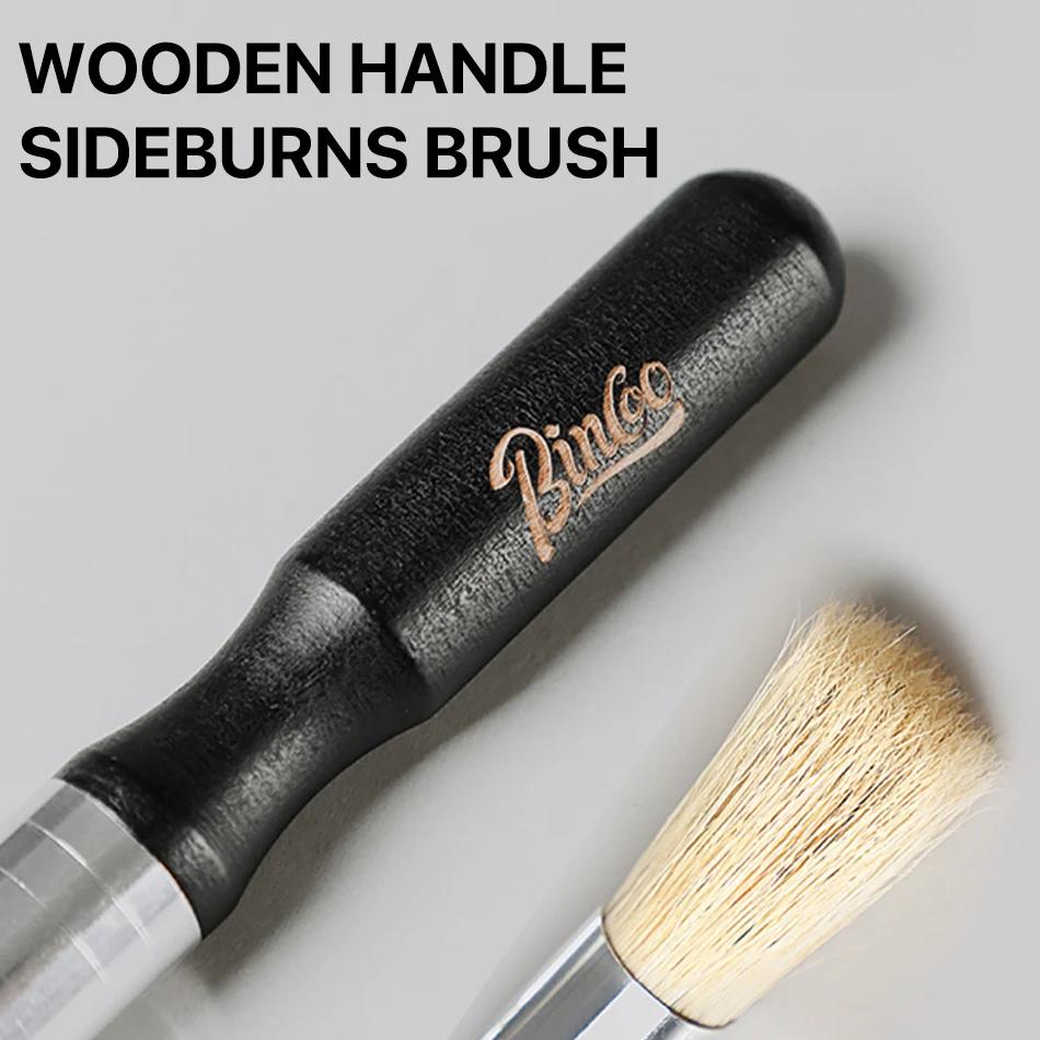 Coffee Brush Grinder  Solid Wood Brush Vintage Retro Barista Espresso Machine Cleaner Cleaning Tool Coffee Machine Accessories