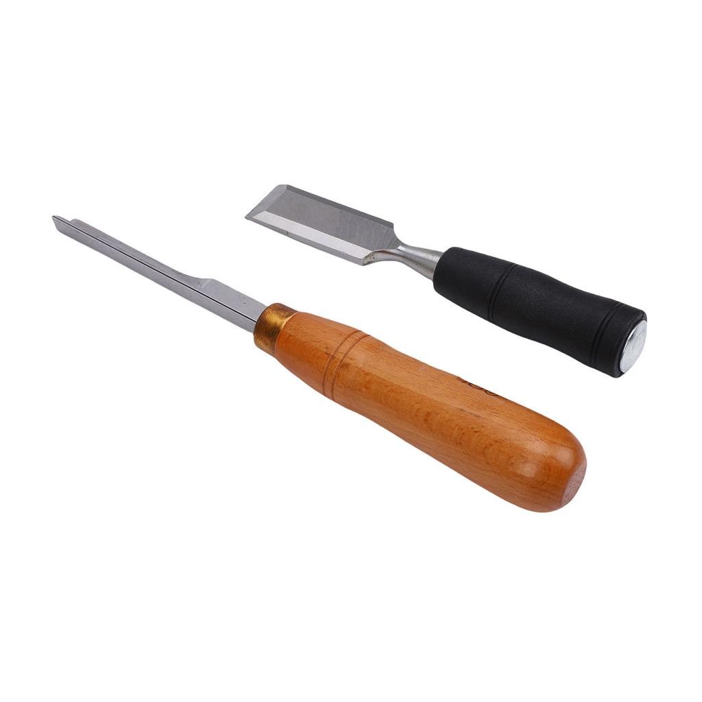 Woodworking Chisel Set Right Angle Corner Chisel and Metal Strike   Flat Chisel for Wood Stone Carving