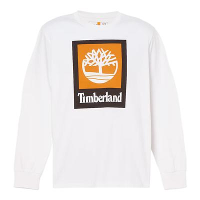 Stack Logo Soft Skin-Friendly Minimalist Long Sleeve T-Shirt Men Tops TB0A5VBB100