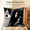 Game Anime O-Omori Cushion Cover Natural Linen Organic Fabric Double-Sided Printing Sofa Home Decor Gift Pillow Case