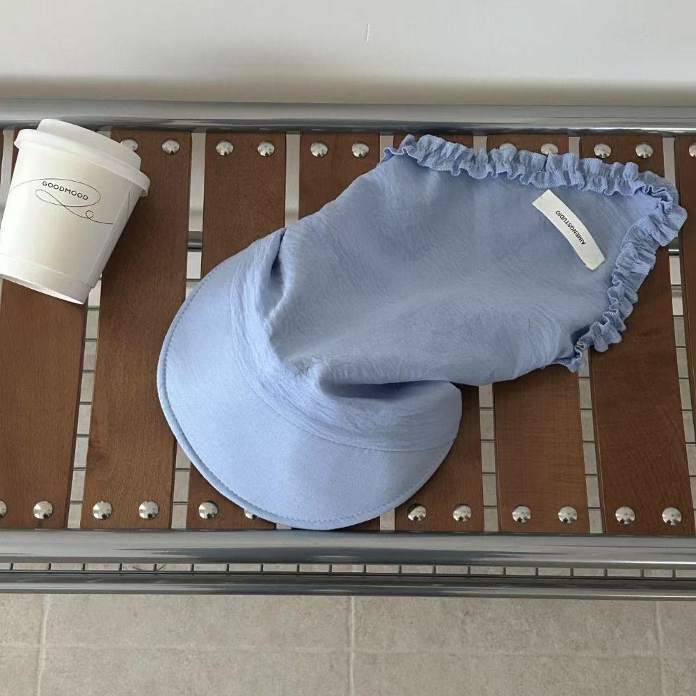 Cotton Headscarf Baseball Cap Adjustable Popular Baseball Hat Duckbill Turban Hat  Summer