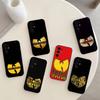 T-Tang Wu T-Tang Clan Ultra Custodia per Telefono Per Samsung S25,S24,S21,S22,S23,S30,Ultra,S20,Plus,Fe,Note,10,9,5G Copertura Nera