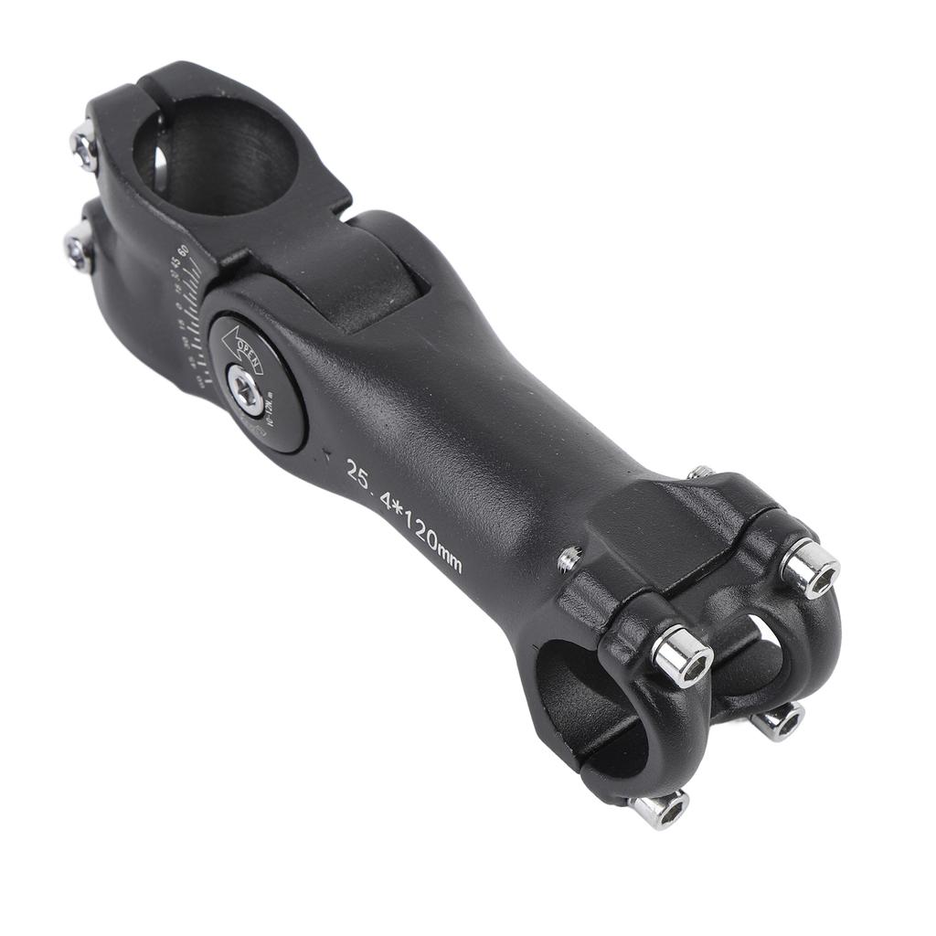 Handlebar Stem 60 Degree Adjustable Aluminum Alloy Stem Riser for Mountain Cycling Modification