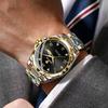 BINBOND Quartz Wristwatches For Men Luxury Luminous Sturdy Durable Reloj Waterproof Auto Date Week Display Men's Watch Free Ship