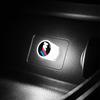 1 stk USB M LOGO Emblem Bil LED Lys Auto Interiør Atmosfærelys For BMW X7 X3 X4 X5 X6 3 4 5 6 7 Serie Z4 M M3 M5 M6 E38 E39 E46 E53 E60 E61