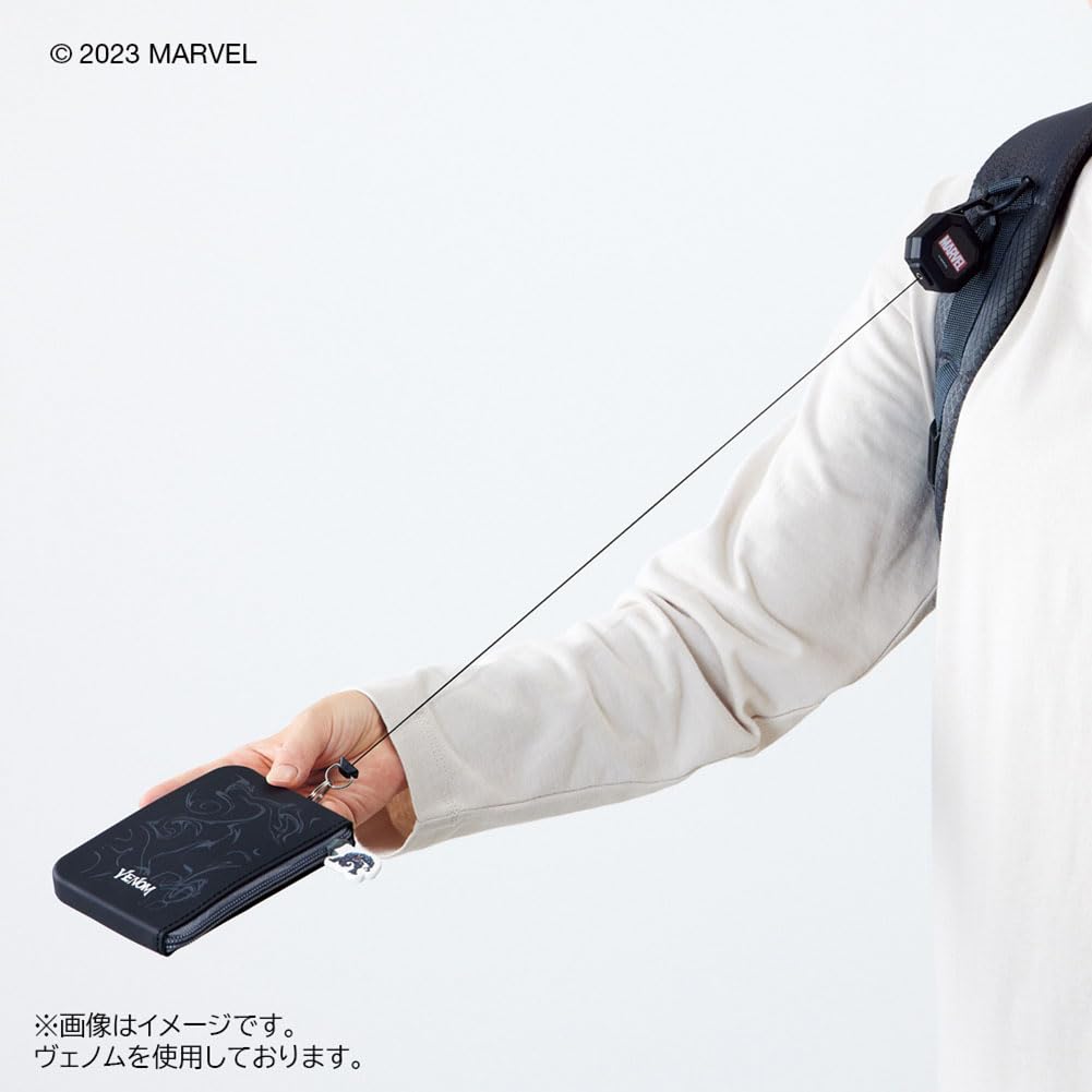 LIHIT LAB Marvel Pass Pouch Venom MV7784-102