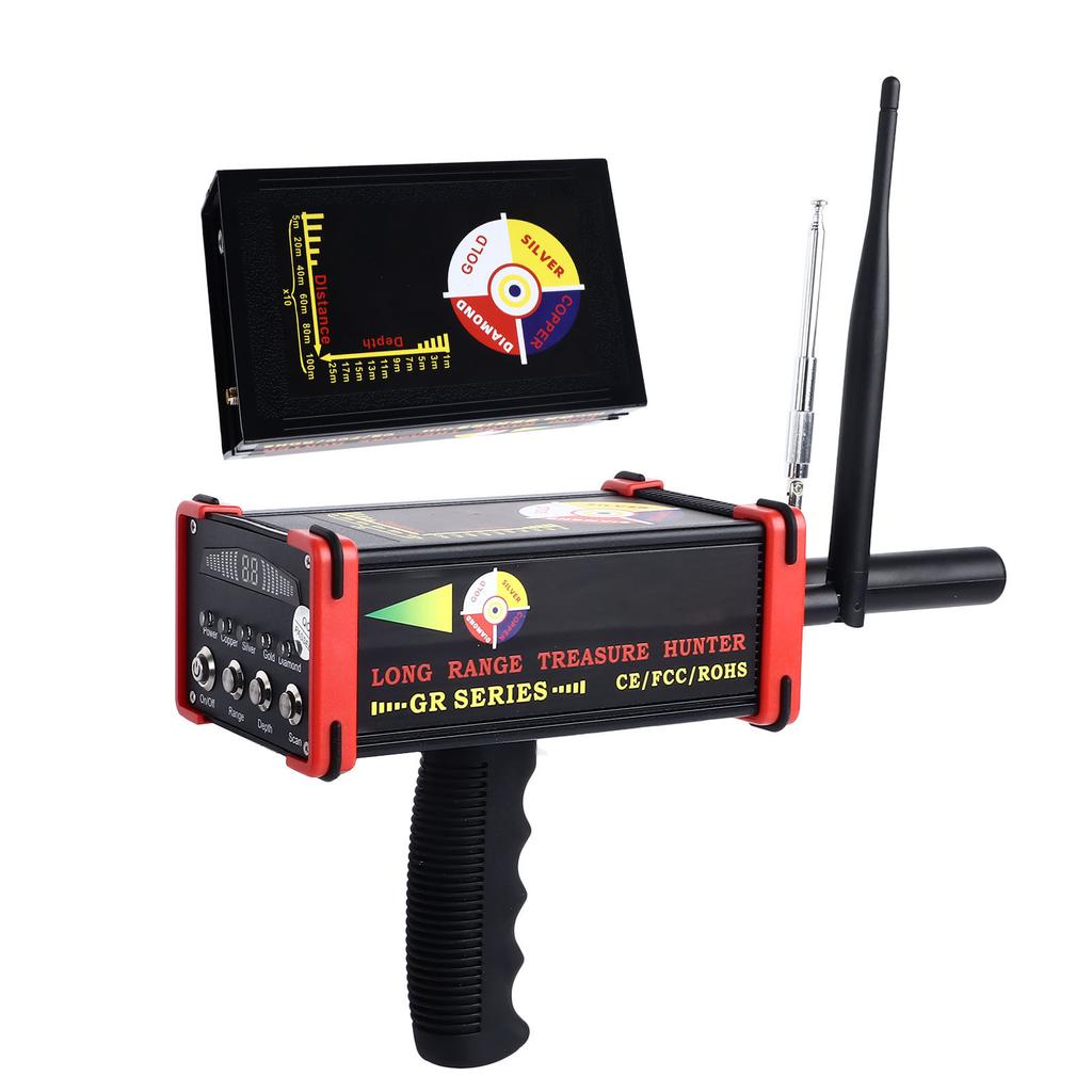 3D Metal Detector 25m Depth 990M Range High Accuracy Underground Metal Scanner for Copper Silver Gold