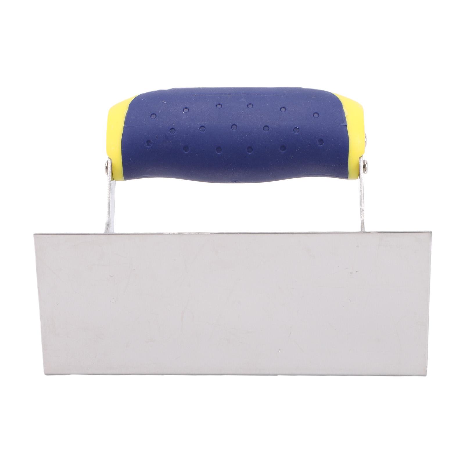 Drywall Inside Corner Trowel Stainless Steel Internal Putty Scraping Concrete Cement Trimming Cutter Masonry Tool