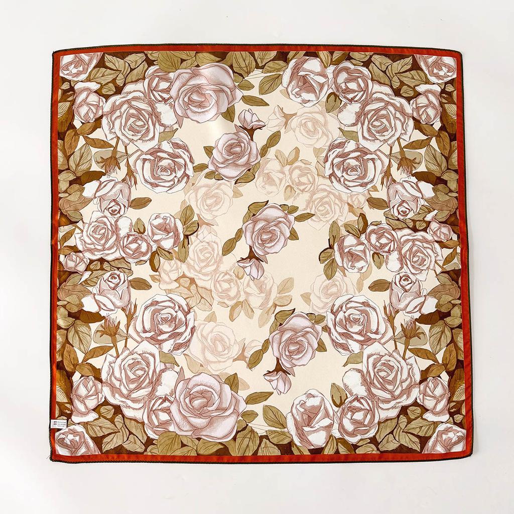 100% Natural Twill Silk Scarf for Women Neck Tie Double side Foulard Shawl Wrap Square Neckerchief Hijab Bandana schal Scarves