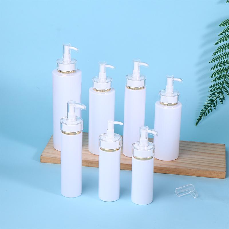 100/120/150/200Ml Travel Pump Bottle Dispenser Empty Lotion Bottles Refillable Cosmetic Container Press Type Women Make Up