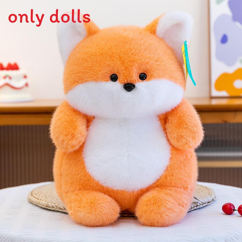 Pluche kat met PP-katoenvulling, zachte dierenknuffel voor kinderen en volwassenen.