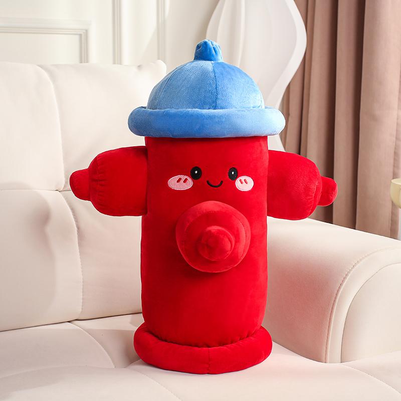 Funny Creative Simulation firefighting New Plush Toys Pillow Stuffed Soft Sofa Cushion Gifts Car Home Decor