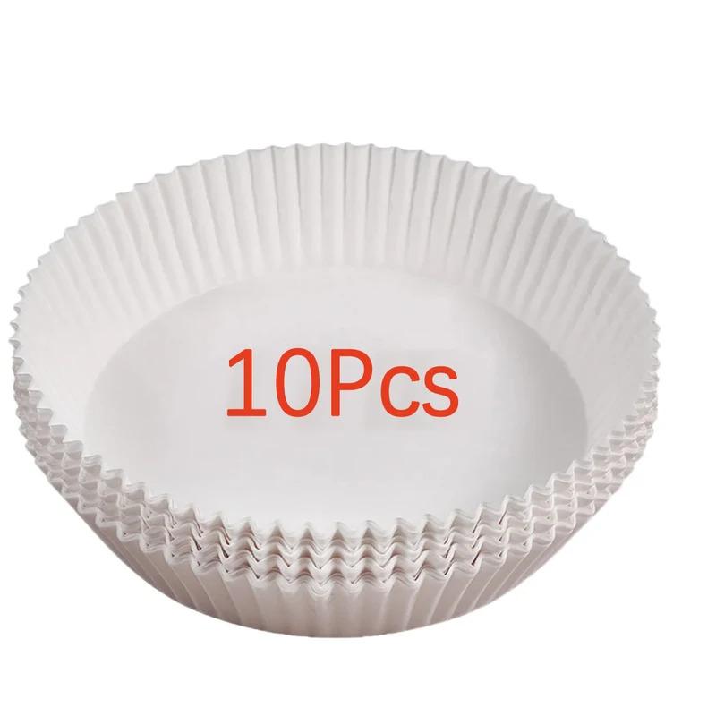 10-100Pcs Air Fryer Disposable Paper Non-Stick Airfryer Baking Papers Round Air-Fryer Paper Liners Paper Kitchen Accessories