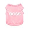 RIOSTUDIO Dog Clothes, Spring/Summer Tank Top, Cotton, Printed, Lightweight Dog Clothing, Pet Wear, T-Shirt, Sleeveless, for Outings, Cat Clothes, Dog