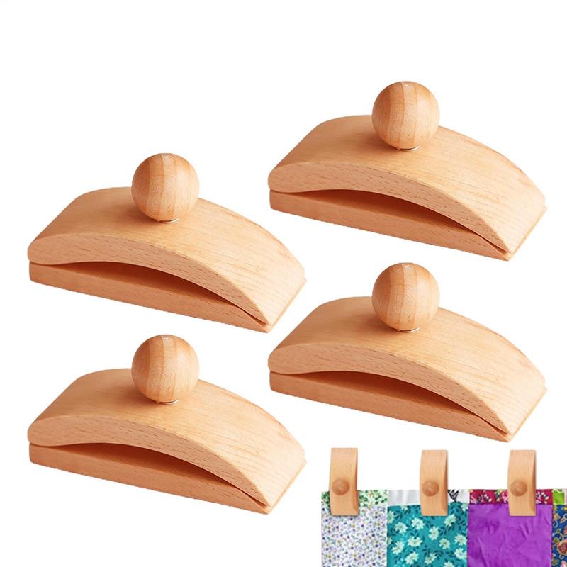 

Wooden Quilt Wall Hanger 4Pcs/set Clothes Pins Spring Clamp For Wall Hangings Blanket Hangers Wall Clips China Mainland