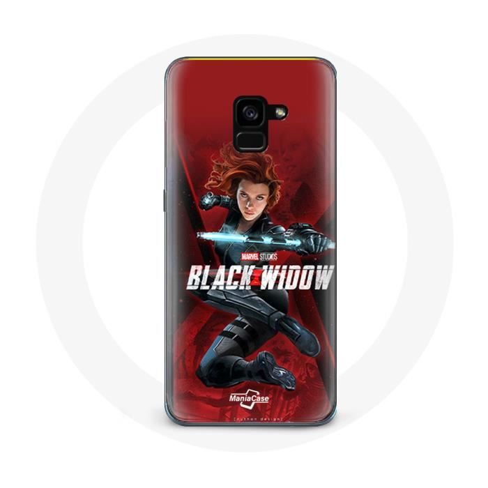 Coque Samsung Galaxy A3 2018 Black widow Scarlett