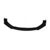 3pcs Front Bumper Lip Splitter Kit Gloss Black High Toughness Front Spoiler Body Kit for Vehicles with 1800mm Width