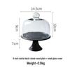 Ceramic High-Footed Afternoon Tea Dessert Stand and Tray