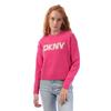 DKNY Womens/Ladies Tinsel Bouclé Logo Sweatshirt