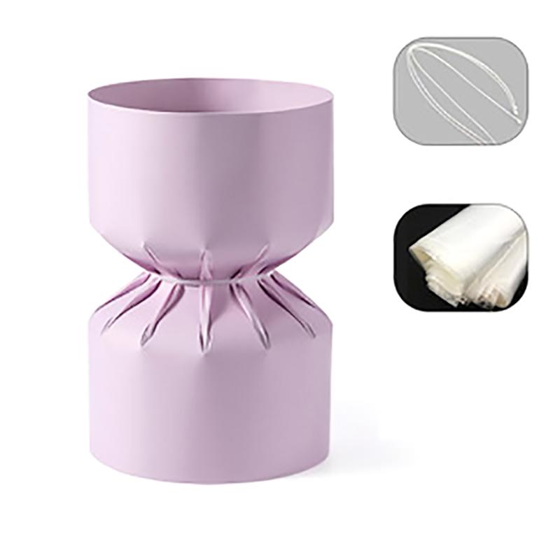 

4/5 шт. Круглый букет Моделирование Цветок Роза Упаковка Подкладка Оберточная бумага Флористические материалы ПОМОЩЬ фиолетовый