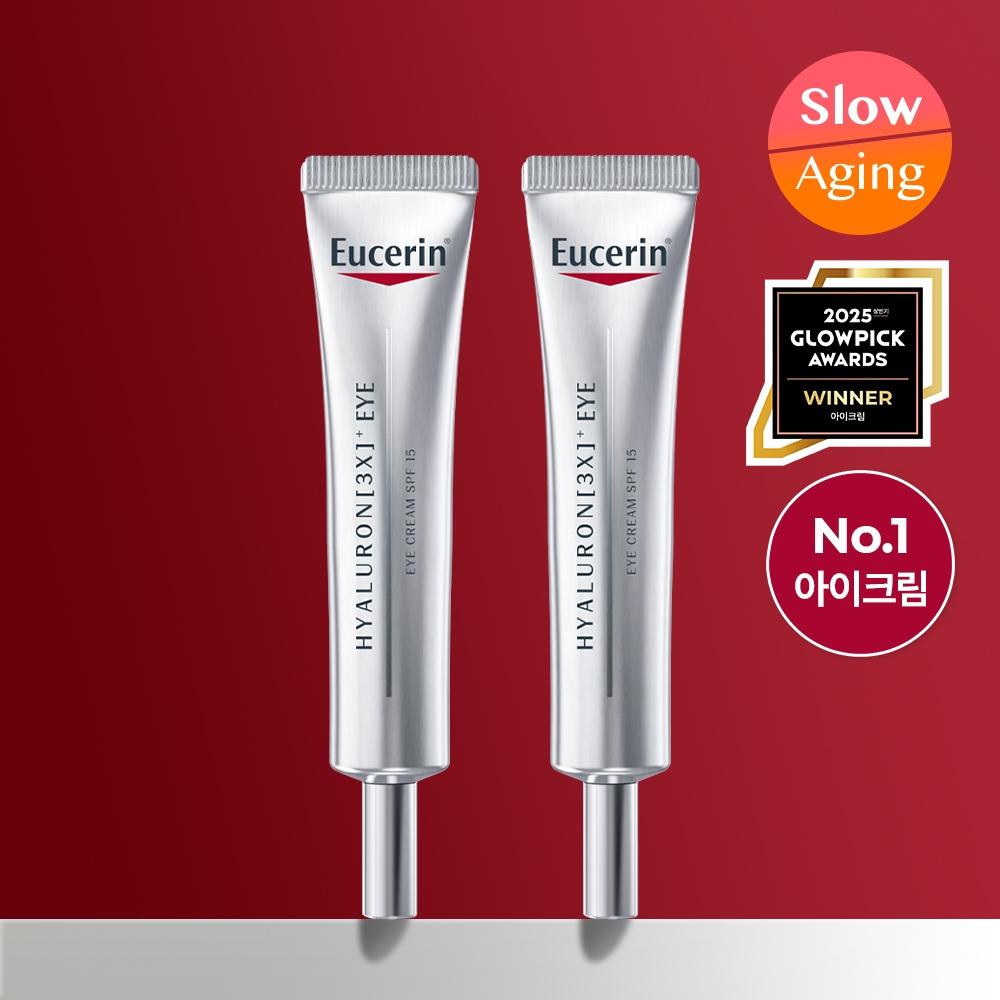 Eucerin [no. 1 For 10 Consecutive Years] Eucerin Hyaluronic 3x Eye Cream Double Project  15ml+15ml