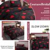3pcs Printed Brushed Duvet Cover Pillowcase Three Piece Set High Quality Skin Friendly Fabric Bedding Cover (without Bed Sheet)