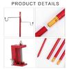 Light Weight Folding Table Light Stand Portable Camping Light Stand Detachable Lamp Holder for Outdoor Camping Lights
