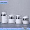 Press Vacuum Cream Bottle: 15g, 30g, 50g, 100g - Skincare Dispenser for Foundation, Essence, Lotion, Face Cream