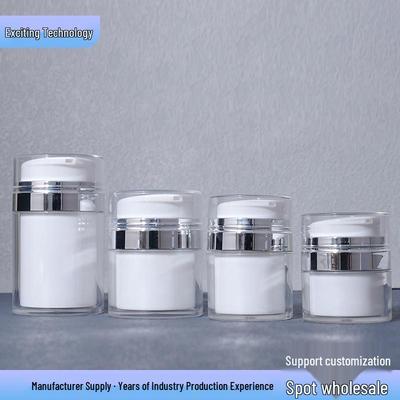 Druck-Vakuum-Cremebehälter: 15g, 30g, 50g, 100g - Hautpflege-Spender für Foundation, Essenz, Lotion, Gesichtscreme