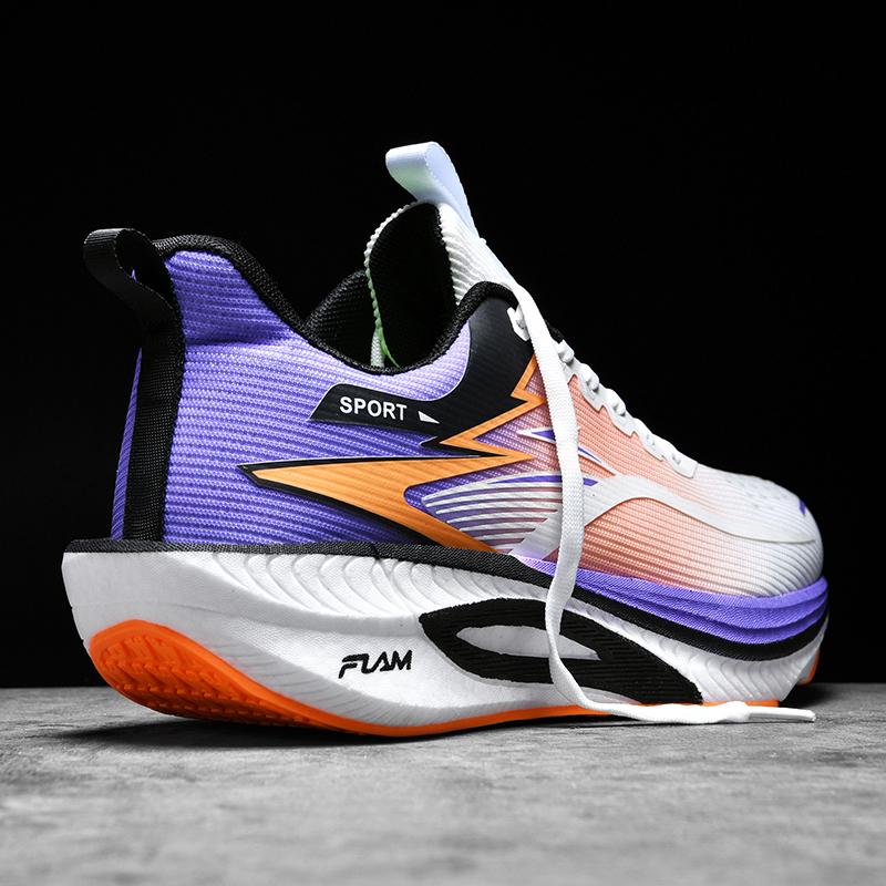 Athletic Running Shoes Men Athletic Shoes Marathon Breathable Plush Comfort Trend Women Athletic Trainer Outside Athletic Shoes Aircushion