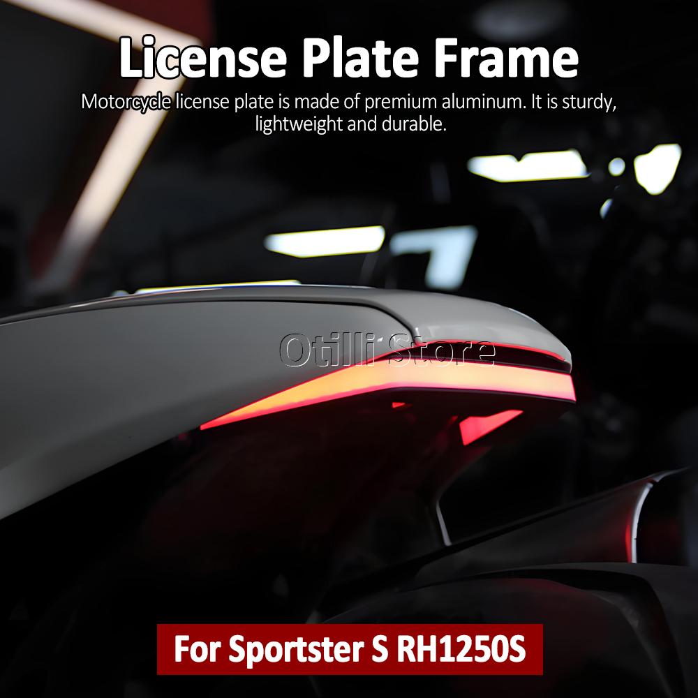 New LED Fender Eliminator Integrated Tail Light Motorcycle Accessories For Sportster S 1250 RH1250S 2021 2022 2023 2024 2025