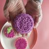 200g Mooncake Mold Hand Press Mooncake Stamps Plastic Pastry Moon Cake Gadgets
