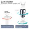 Plastic Shower Head Arm Diverter Flow Limiter Water Flow Regulator Water Stop Valve  Bathroom Parts