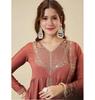 Women Designer Embroidered Anarkali Kurta, Bottom & Dupatta Set