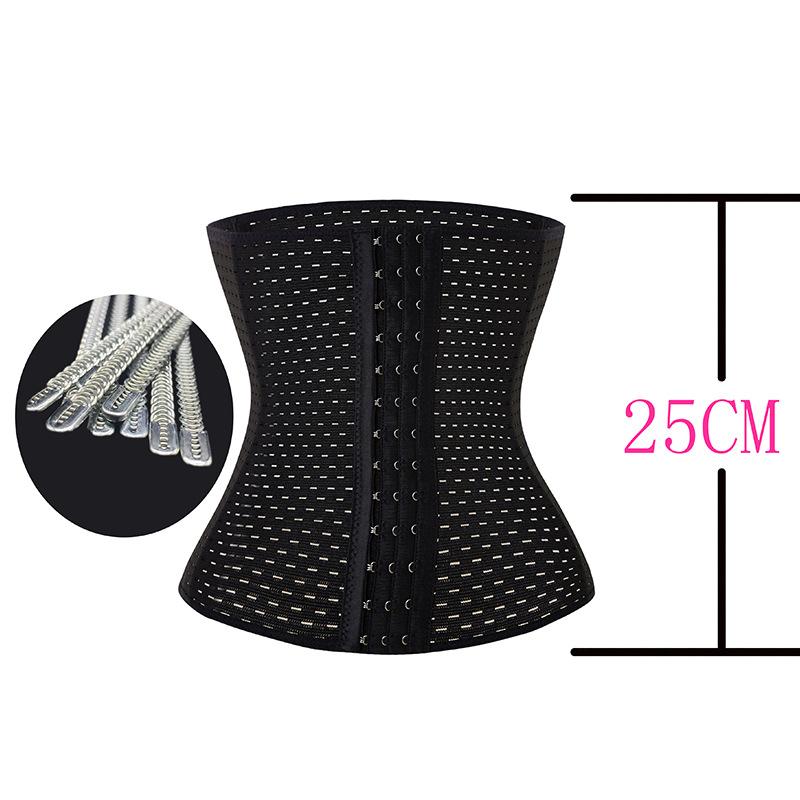 1PC Abdominal Belt, Female Postpartum Waist Belt, Breathable Hollow Plastic Belt, 3 Rows of 13 Buttons, Body Sculpting Clothing