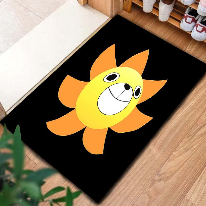 One Piece Jolly Roger Logo Carpet Rug For Living Room Bedroom Home Sofa Decoration,kids Play Nonslip Floor Mat
