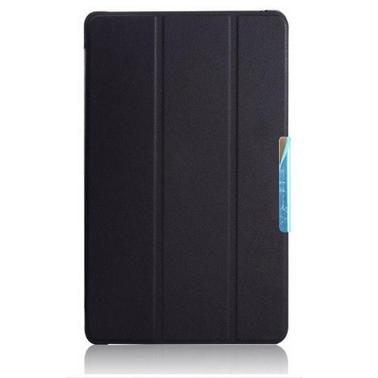 

Полностью кожаный чехол-книжка для Samsung Galaxy Tab A6 7.0 SM-T280/T285c Tab A6 7.0 чёрный