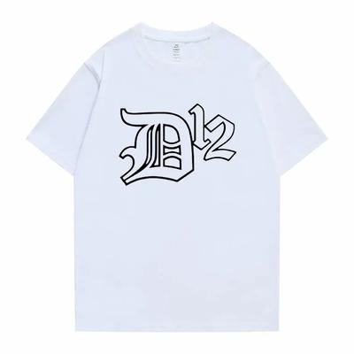 Rapper Eminem Same Style Graphic Print T Shirt Male Pure Cotton Tees Man Loose Tops Men Women Fashion Oversized Hip Hop T-shirts