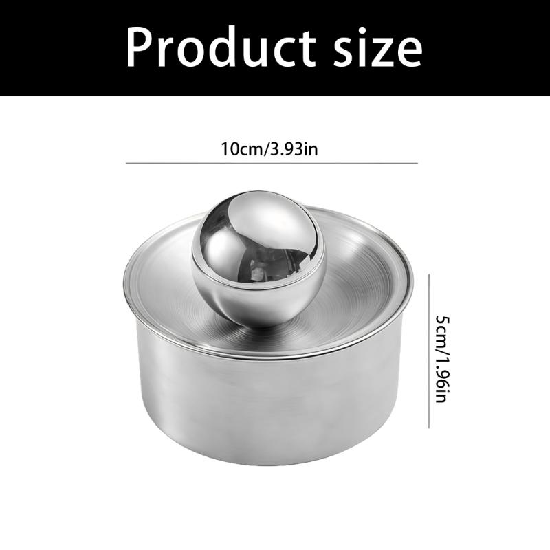 Easy To Use Dumpling Wrapper Press Handheld Dough Presser Stainless Steels Kitchen Utensils For Home Cook