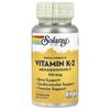 Solaray Triple Strength Vitamin K-2 Menaquinone-7 150mcg Veggie Capsules 30 Tablets 2 pcs
