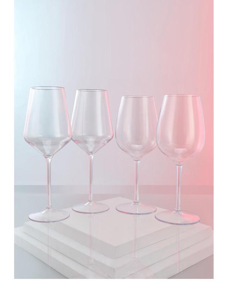 450ml Red Wine & Champagne Plastic Goblet