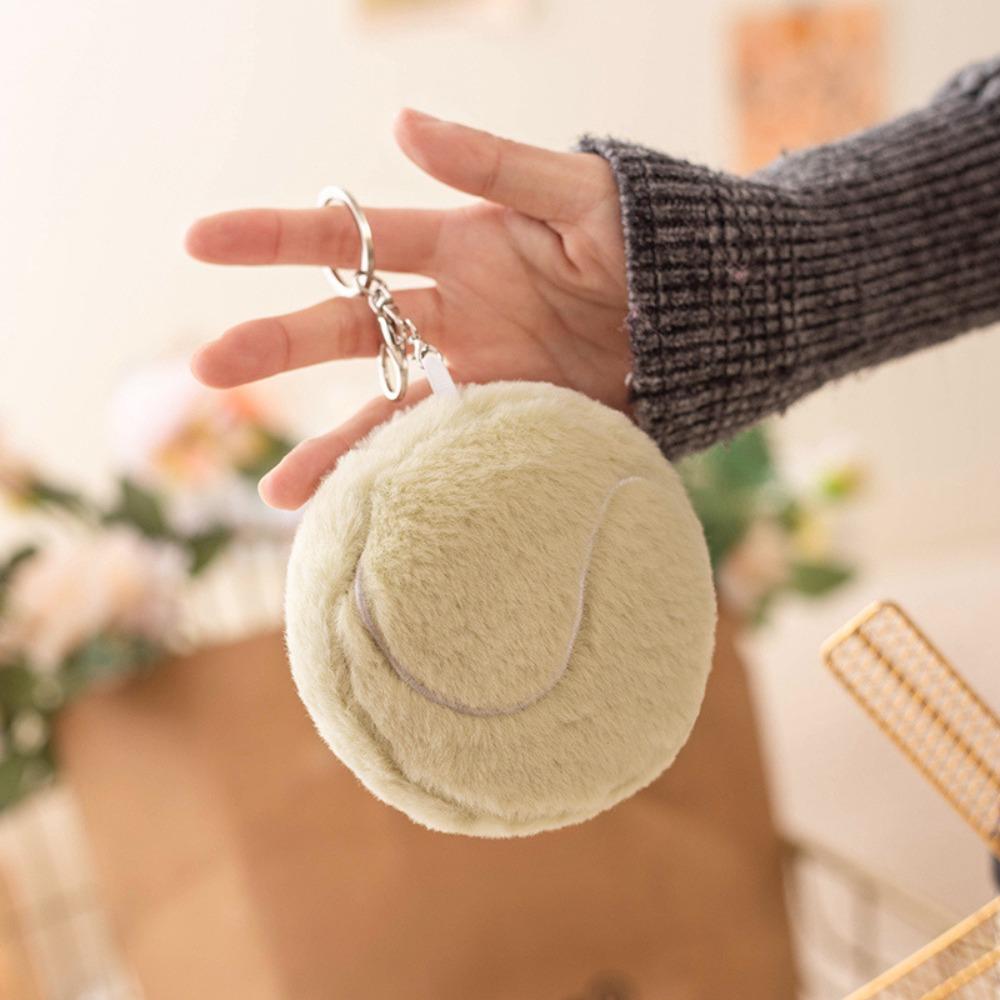 Plush Football Plush Keychain Football Volleyball Simulation Soccer Toy  Friends Birthday Gifts